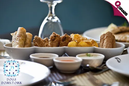 For QR52 feast on an Iftar Buffet OR For QR37 enjoy a Suhoor Buffet at Doha Downtown (QR105/QR75 Value)